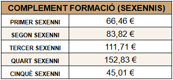complement formació permanent professorat balears
