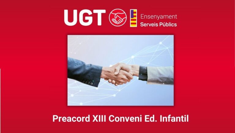 preacord conveni educació infantil